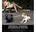 SHARK FlexBreeze HydroGo FA050UK Portable 6.8" Misting Turbo Fan - Charcoal thumbnail 6