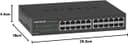 NETGEAR SOHO GS324 - switch - 24 ports - unmanaged - rack-mountable thumbnail 6