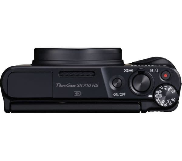 Canon PowerShot SX740 HS Compact Digital Camera with 40x Optical Zoom - Black - Image 3