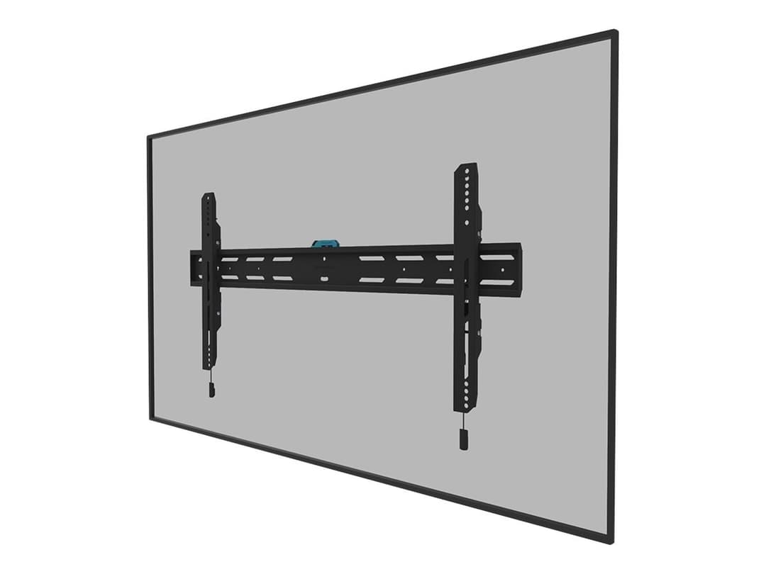 Neomounts LEVEL-850 WL30S-850BL18 Fixed TV Wall Mount 43-86", VESA 100x100-800x400, 60kg, Black - Image 1