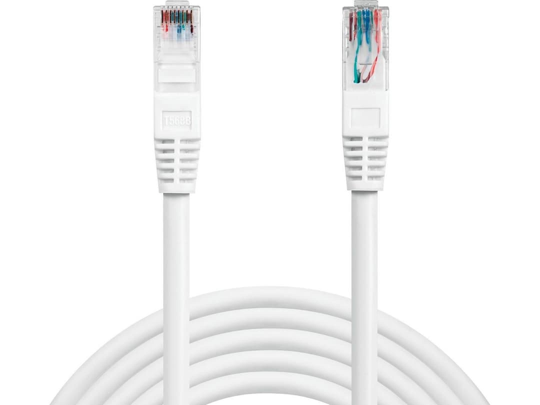 SANDBERG Network Cable UTP Cat6 10 m White - Image 1
