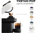 Nespresso Vertuo Pop XN920141 Coffee Machine Coconut White thumbnail 3
