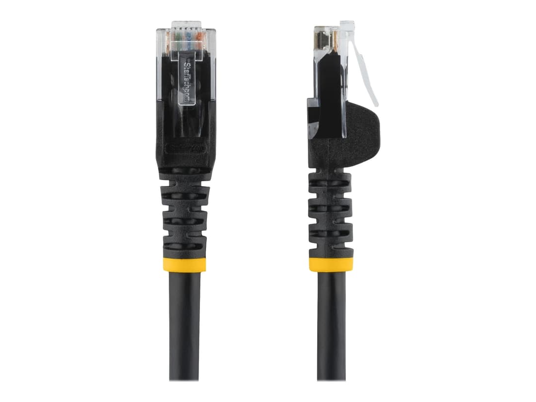 StarTech CAT6 Snagless UTP Patch Cable 2m - Black - Image 1