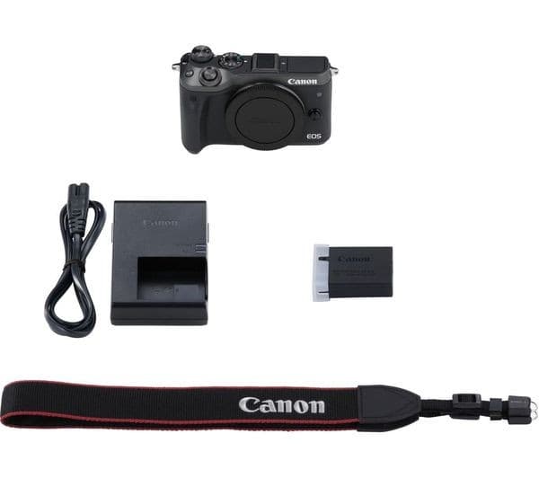 Canon EOS M6 Mirrorless Camera Body Only - Black - Image 2
