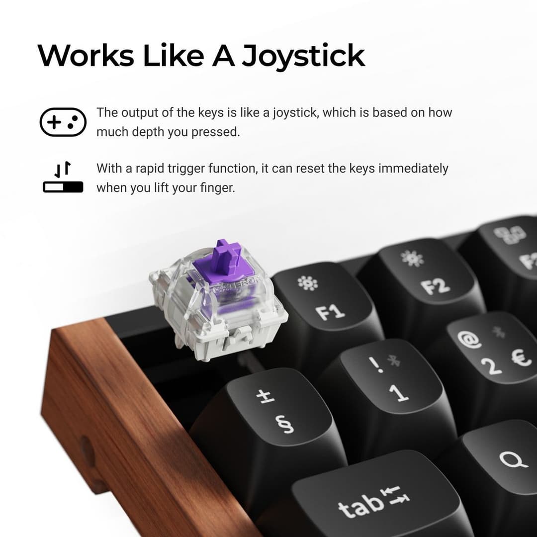 Keychron K4 Version 2 Wireless Mechanical Keyboard - Black - Image 4