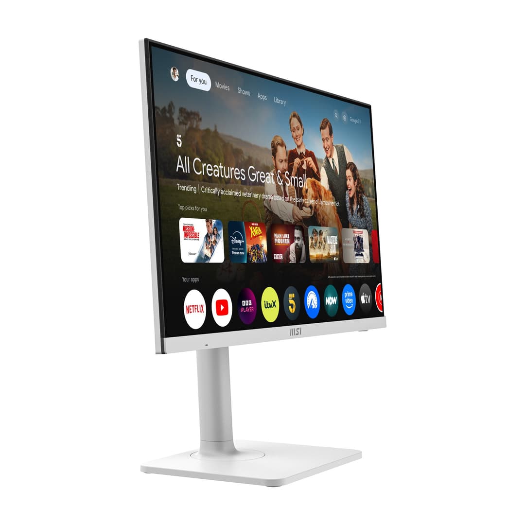 MSI Modern MD272UPSW 27" IPS UHD 4K USB-C Google TV Smart Monitor - Image 7