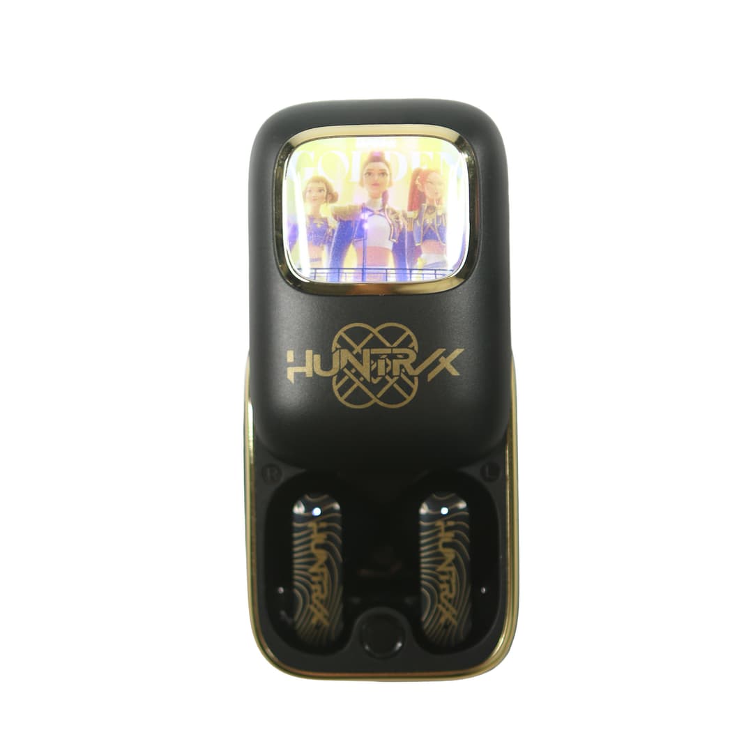 OTL KPop Demon Hunters Huntr/X TWS Slide Earphones Black - Image 2