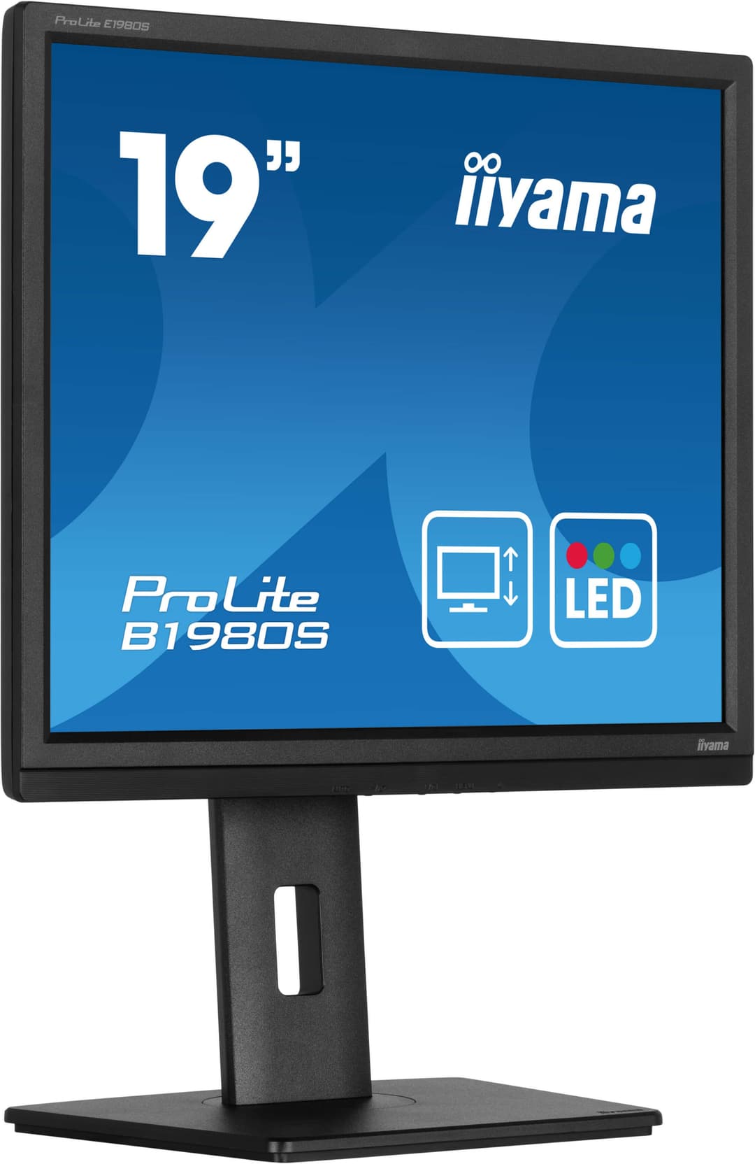 iiyama ProLite B1980S-B1 computer monitor 48.3 cm (19") 1280 x 1024 pixels VGA LED Black - Image 1