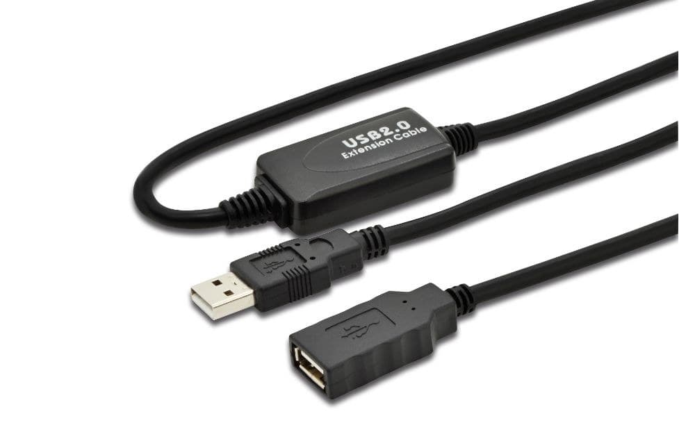 Active USB 2.0 ext. cable, 5m - Image 1