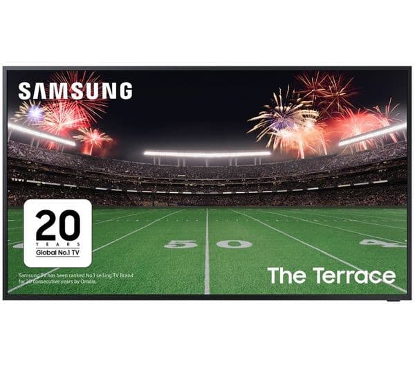 SAMSUNG The Terrace 55" Neo QLED 4K Outdoor Smart TV - QE55LST7DA - Image 1
