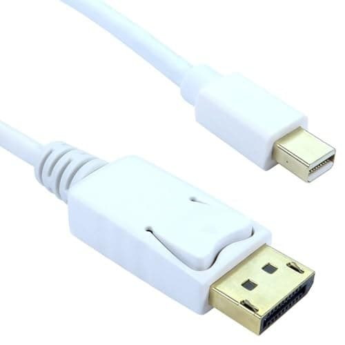 Unbranded 5M Mini DisplayPort to Full Size Display Port Cable Lead Adaptor - Image 2