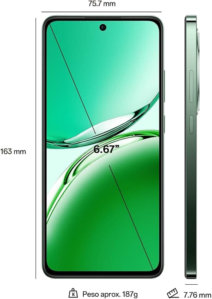 OPPO Reno12 FS 5G 12GB 512GB CPH2637 Dual SIM - Green - Image 2