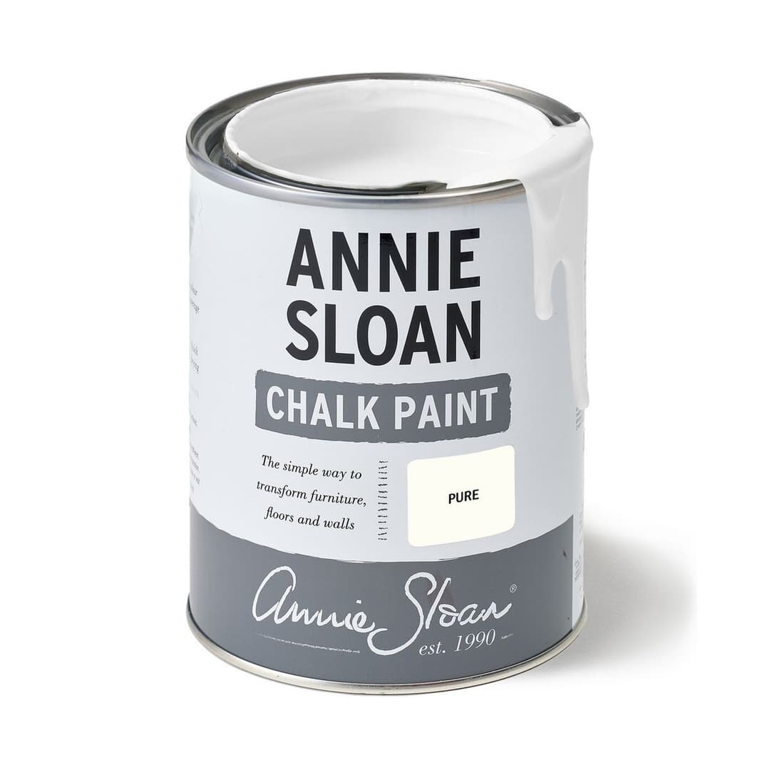 Annie Sloan Furniture Matt Chalk Paint 1L - Pure - Image 1