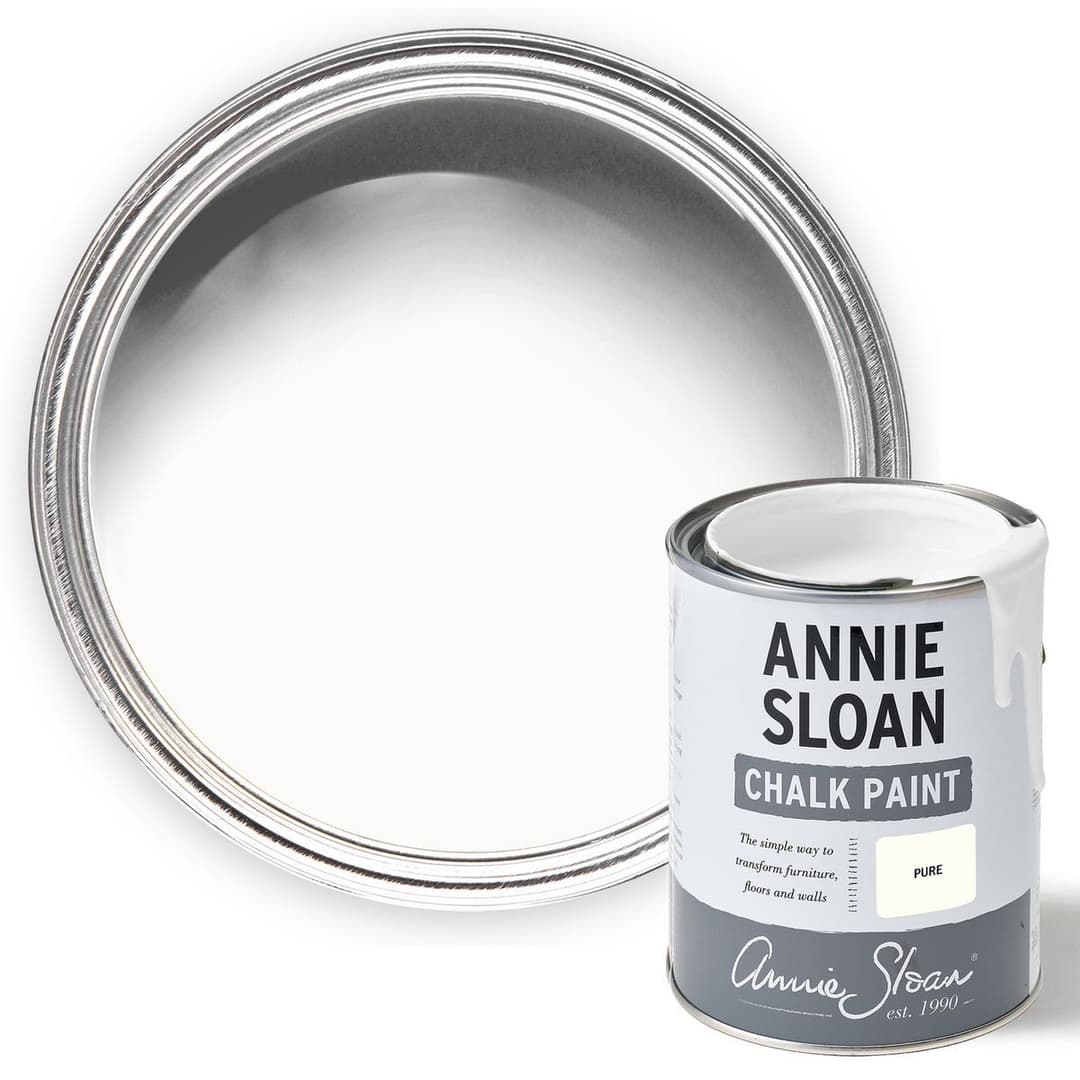 Annie Sloan Furniture Matt Chalk Paint 1L - Pure - Image 2