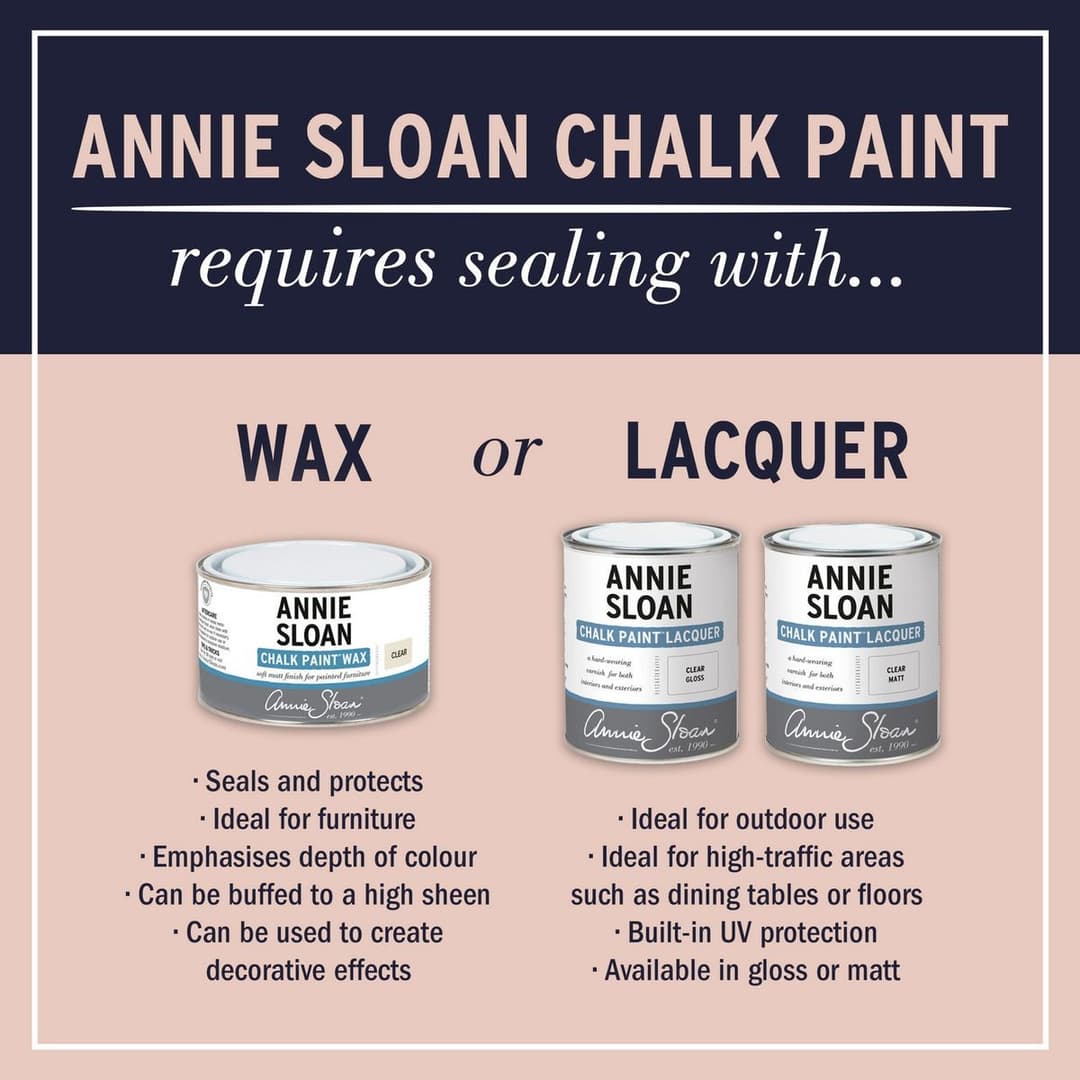 Annie Sloan Furniture Matt Chalk Paint 1L - Pure - Image 8