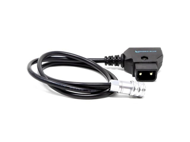 Kondor Blue 20' D-Tap to BMPCC 4K/6K Power Cable, Black #KB-WEIPUDTAP-BK-FBM - Image 1