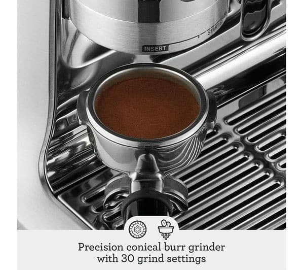 SAGE the Barista Touch SES880 Bean to Cup Coffee Machine - Stainless Steel & Chrome - Image 9