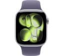 Apple Watch Series 11 Smartwatch 42mm Silver Aluminium Purple Fog Sport Band S/M thumbnail 2