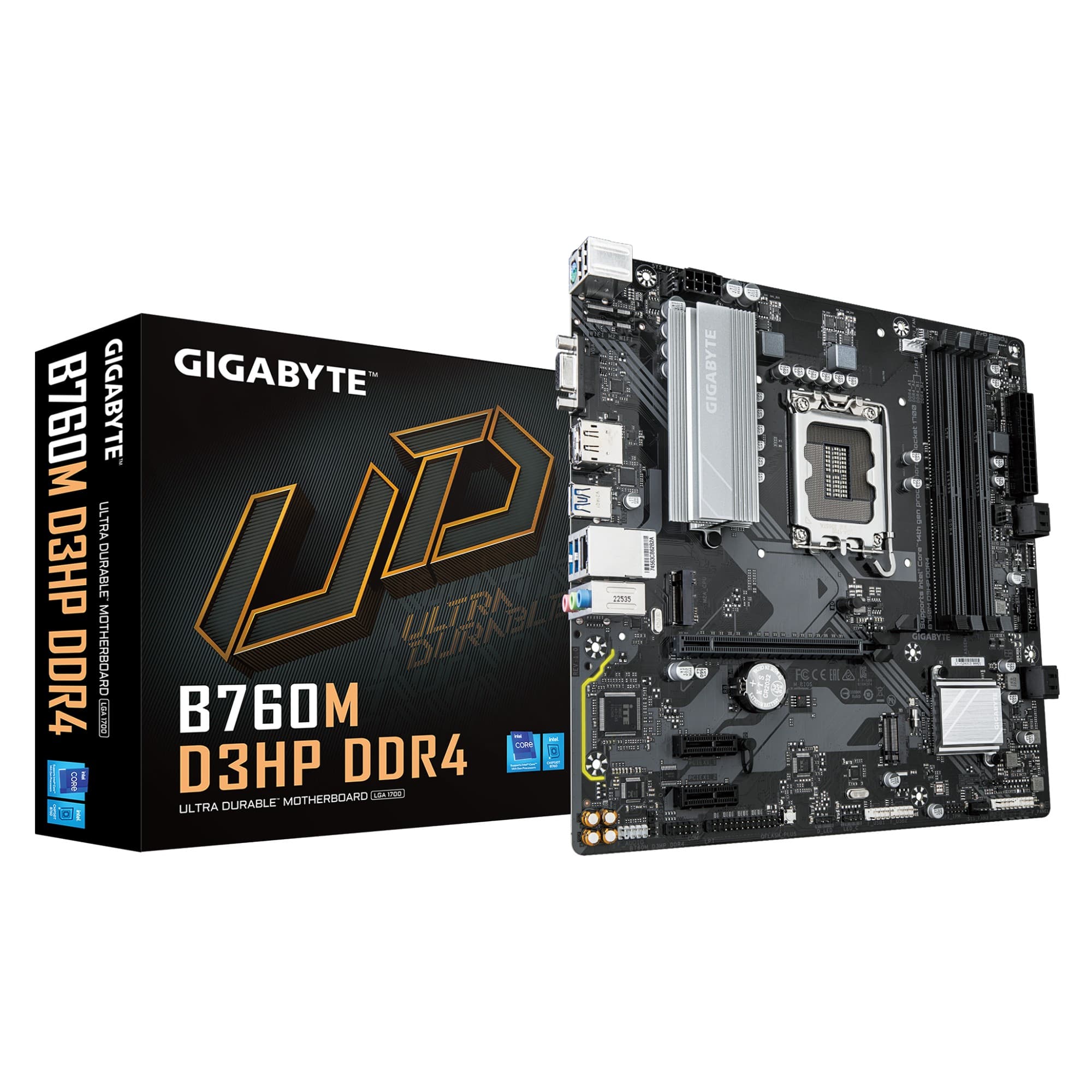 GIGABYTE B760M D3HP DDR4 Intel B760 Express Micro-ATX LGA 1700 Motherboard
