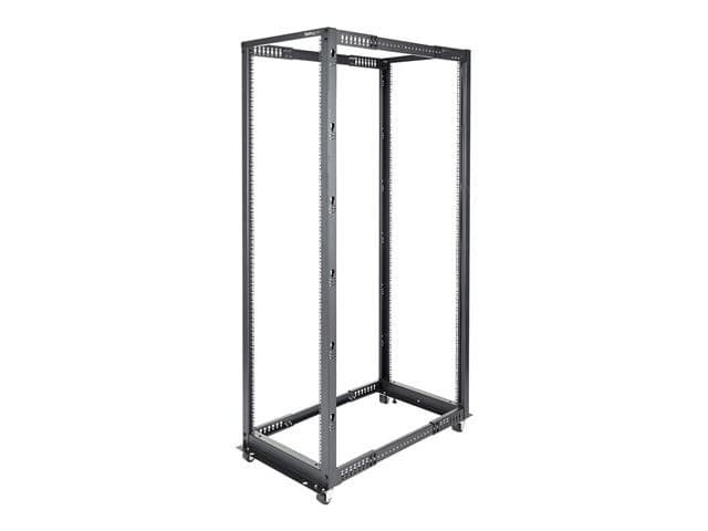 StarTech 4POSTRACK42 42U Server Rack Black - Image 1