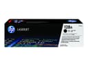HP 128A Original LaserJet Toner Cartridge (CE320A) - Black thumbnail 1