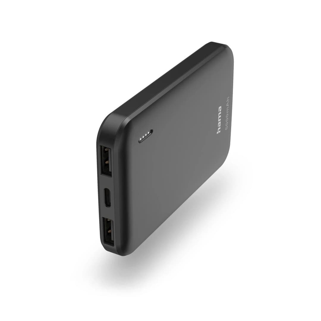 Hama 00201707 power bank Lithium Polymer (LiPo) 5000 mAh Anthracite - Image 1