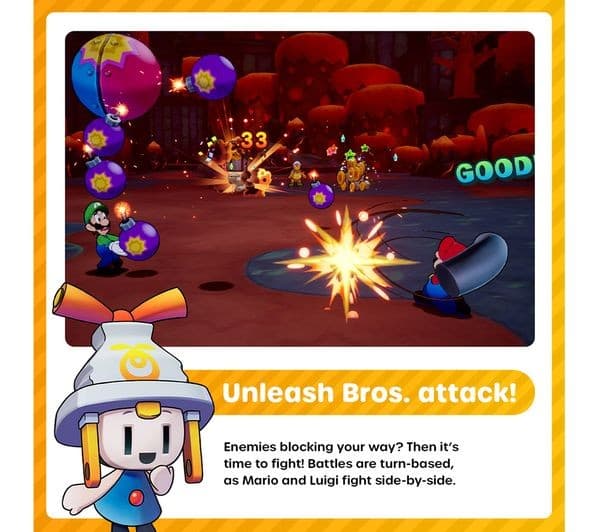 NINTENDO SWITCH Mario & Luigi: Brothership & Keyring Bundle - Image 5