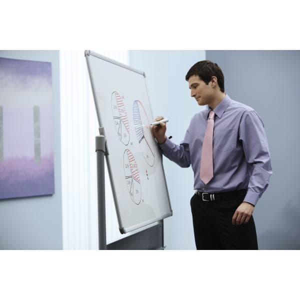 Nobo Impression Pro Steel Magnetic Mobile Whiteboard 1500x1200mm - Image 4