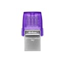USB Stick Kingston Technology DataTraveler microDuo 3C USB Flash Drive 64GB USB Type-A / USB Type-C 3.2 - Purple thumbnail 2