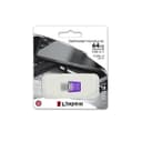 USB Stick Kingston Technology DataTraveler microDuo 3C USB Flash Drive 64GB USB Type-A / USB Type-C 3.2 - Purple thumbnail 3