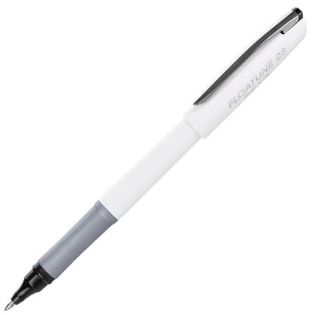 Pentel FLOATUNE Rollerball  0.8mm  Medium Line  Black Ink  1 Dozen - Image 1