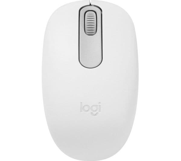 Logitech M196 Mouse Off-White - Image 1