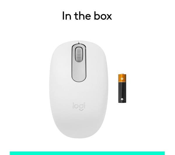 Logitech M196 Mouse Off-White - Image 9