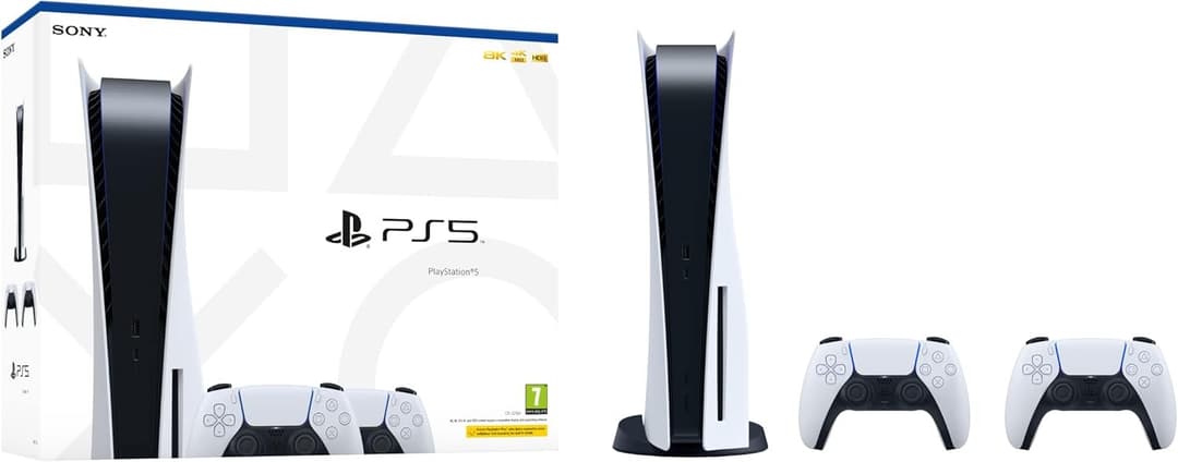 Sony PlayStation 5 825GB Disc Edition & Extra DualSense Controller Bundle - Image 2