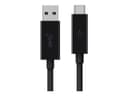 Belkin USB-A to USB-C Cable 3.1 Black thumbnail 2