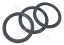 Kenwood Chef & Major Mixer Liquidiser A993 & A994 Food Blender Sealing Ring, Pack Of 3 - Turquoise thumbnail 2