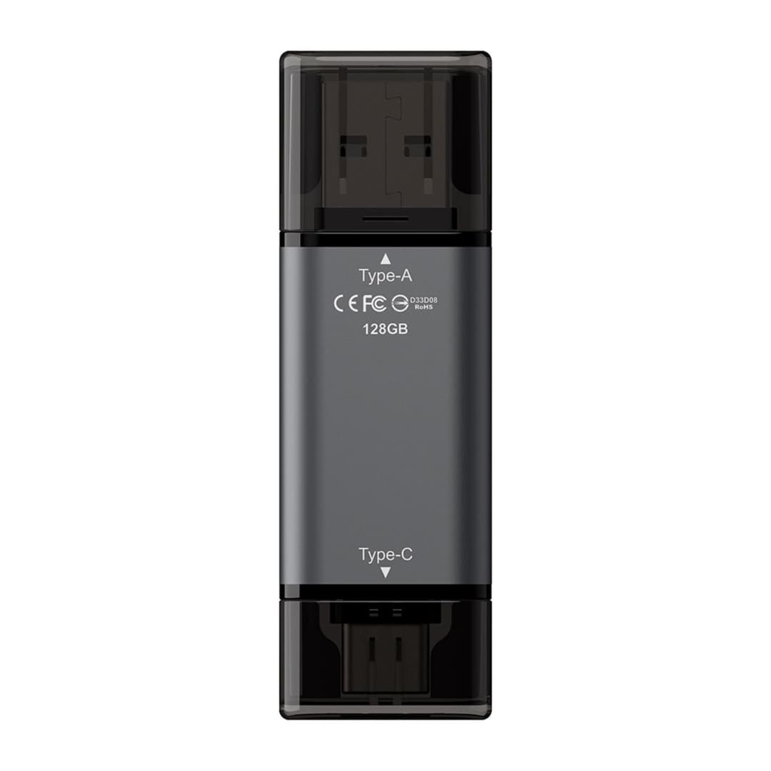 Team Group X1 USB 3.2 Gen1 Type-A/Type-C Dual Interface Flash Drive 256GB - Image 1