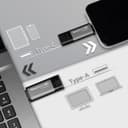 Team Group X1 USB 3.2 Gen1 Type-A/Type-C Dual Interface Flash Drive 256GB thumbnail 5