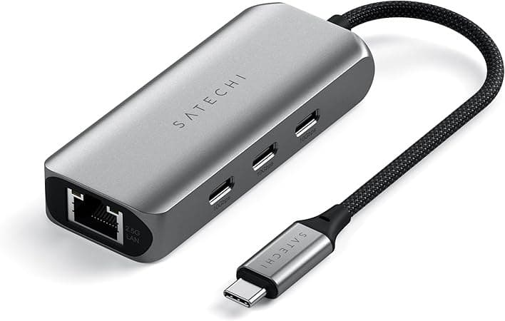 Satechi 4-in-1 - Docking station - USB-C 3.2 Gen 2 - 2.5GbE  1GbE - Image 2