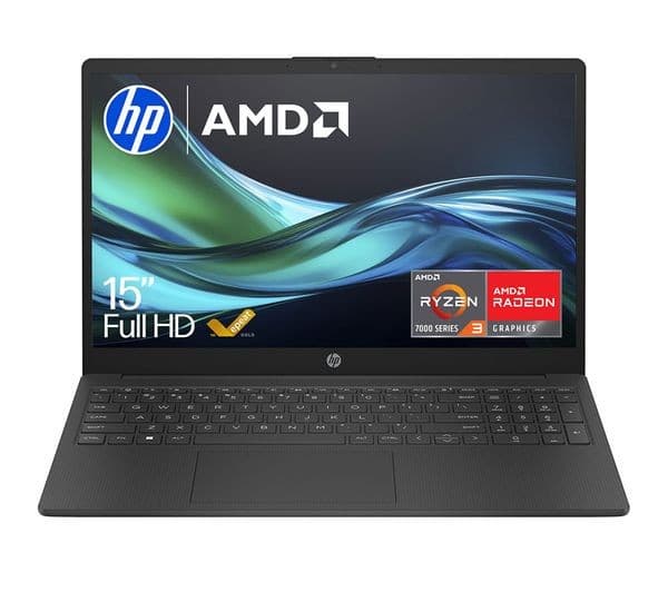 HP 15-fc0536sa AMD Ryzen 3 8GB 256GB Jet Black - Image 1
