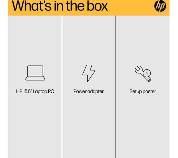 HP 15-fc0536sa AMD Ryzen 3 8GB 256GB Jet Black - Image 10