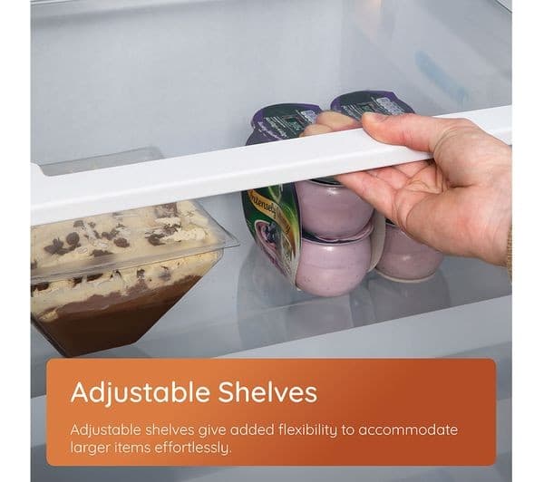 HOTPOINT HPG2 6573W XP4UK Dual No Frost American-Style Fridge Freezer - Silver - Image 5