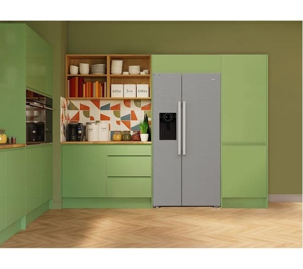 HOTPOINT HPG2 6573W XP4UK Dual No Frost American-Style Fridge Freezer - Silver - Image 10