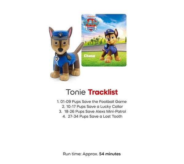 TONIES Toniebox 2 Paw Patrol Chase Play Set - Sunset Red - Image 9