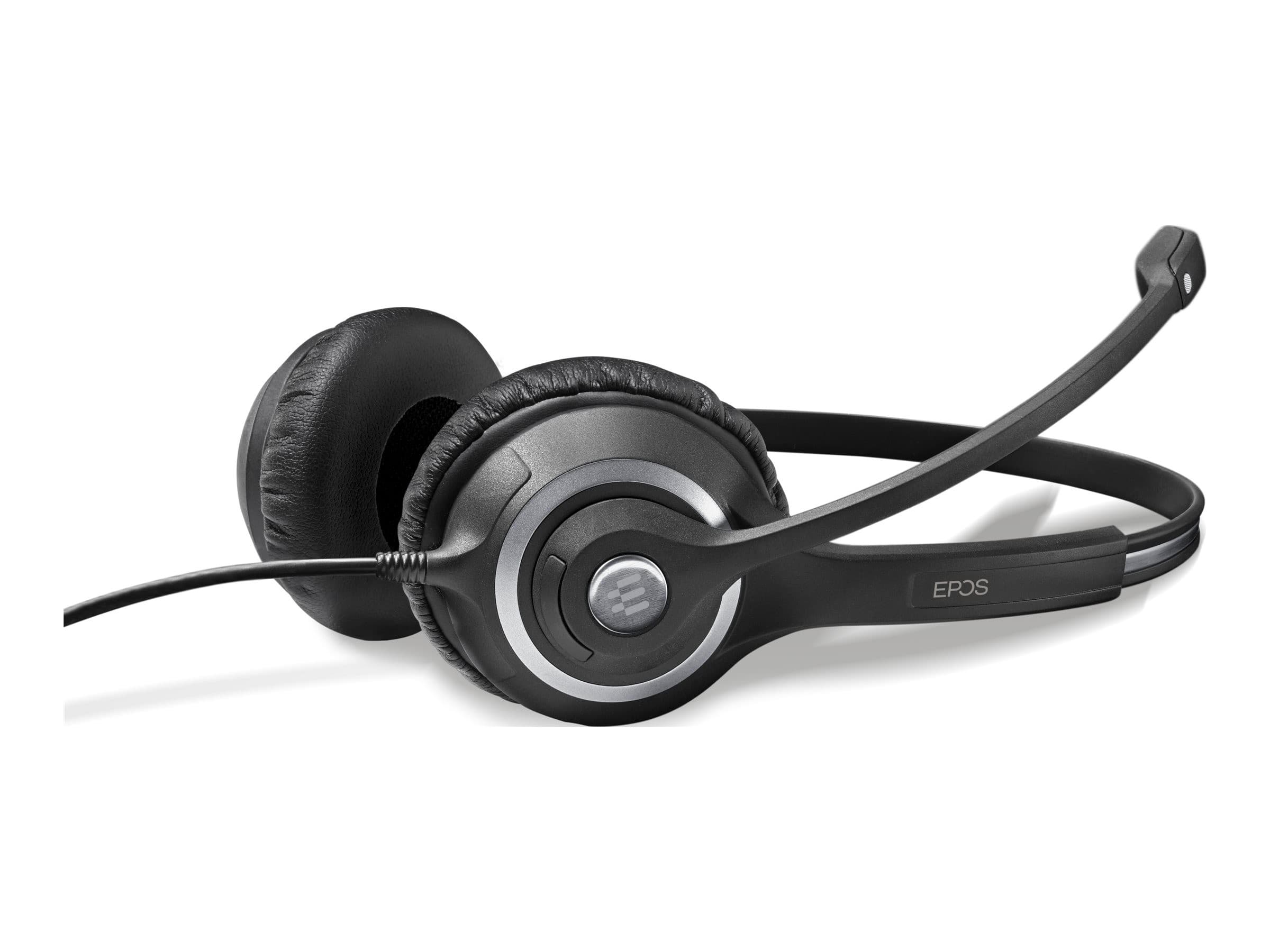 EPOS IMPACT SC 260 Binaural Wired On-Ear Headset - Easy Disconnect, Black