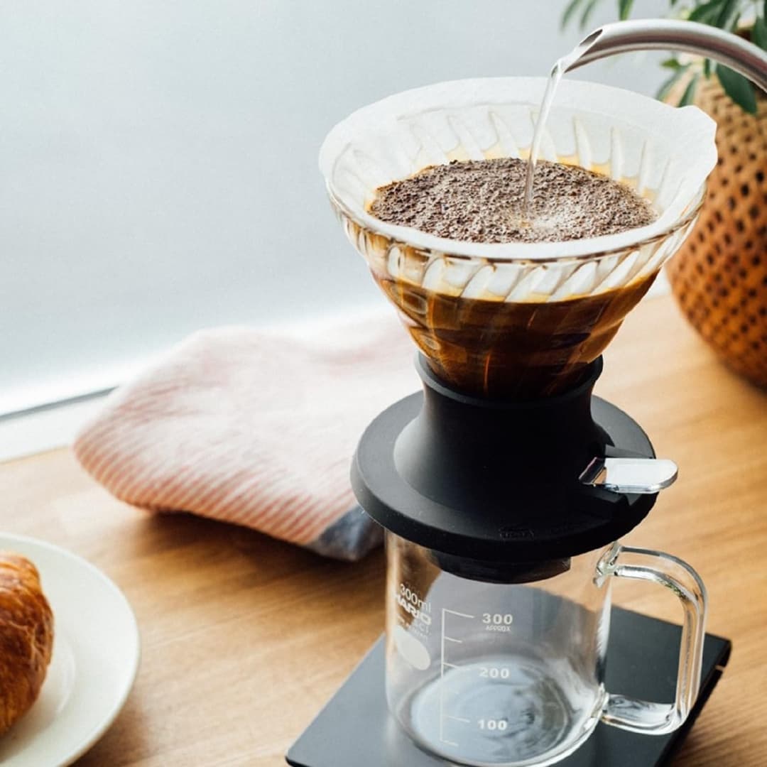 HARIO Start-Stop Dripper Set SSD-5012-B Hand Filter Coffee Maker - Black - Image 7
