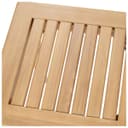 Pacific Malta 2 Seater Wooden Garden Bistro Set with Stools thumbnail 7