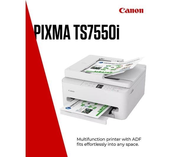 CANON PIXMA TS7550i All-in-One Wireless Inkjet Printer - Image 7
