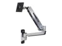 Ergotron LX LCD Mount Polished Aluminium thumbnail 1