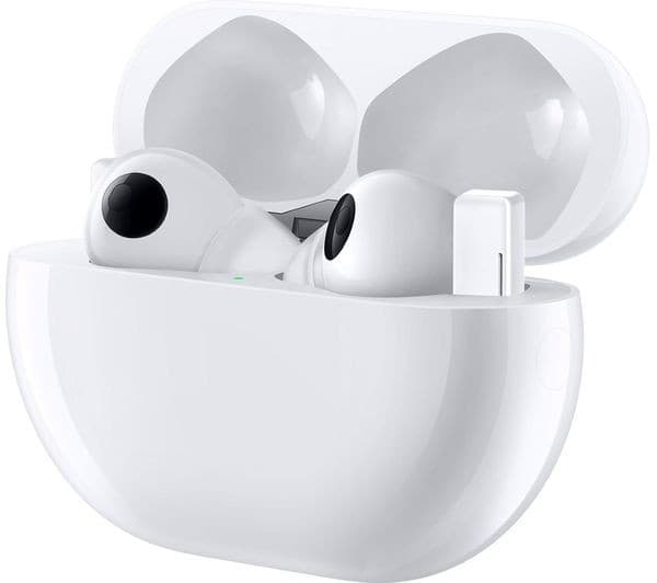 HUAWEI Freebuds Pro Wireless Bluetooth Noise-Cancelling Earphones - Ceramic White - Image 3